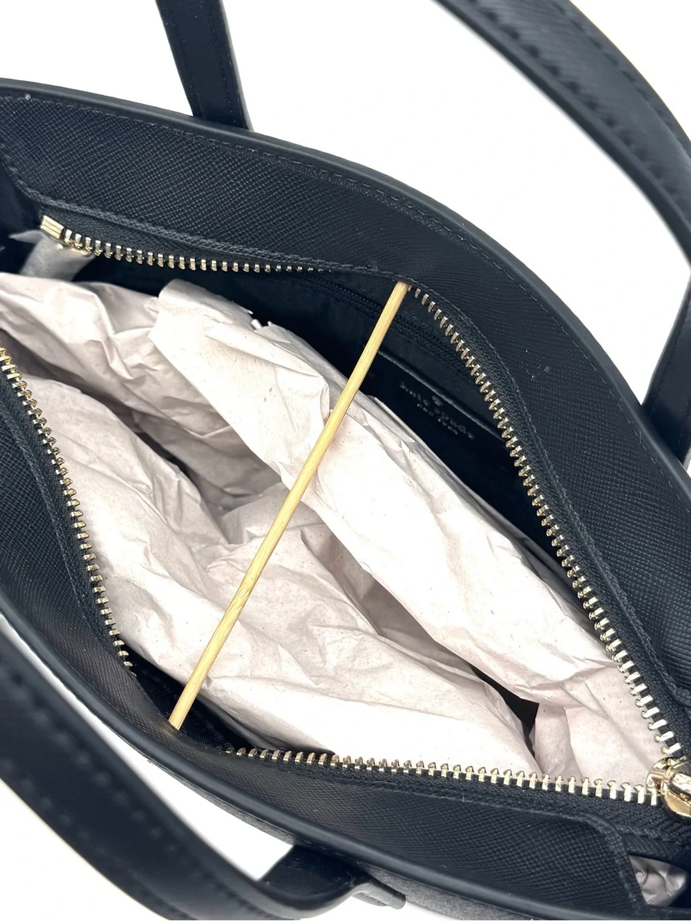 Kate Spade Glimmer Satchel Bag Black